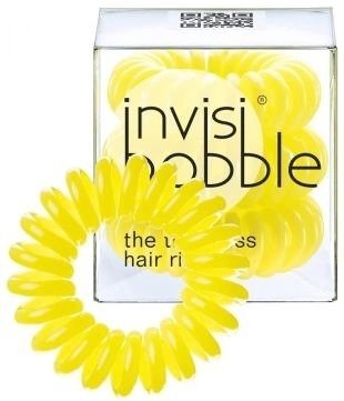 Invisibobble Nieplączące Gumki Do Włosów 3-pak Żółte 